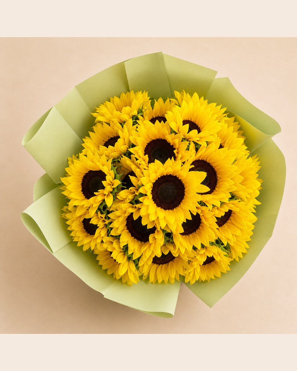 Twenty Sunflower Bouquet
