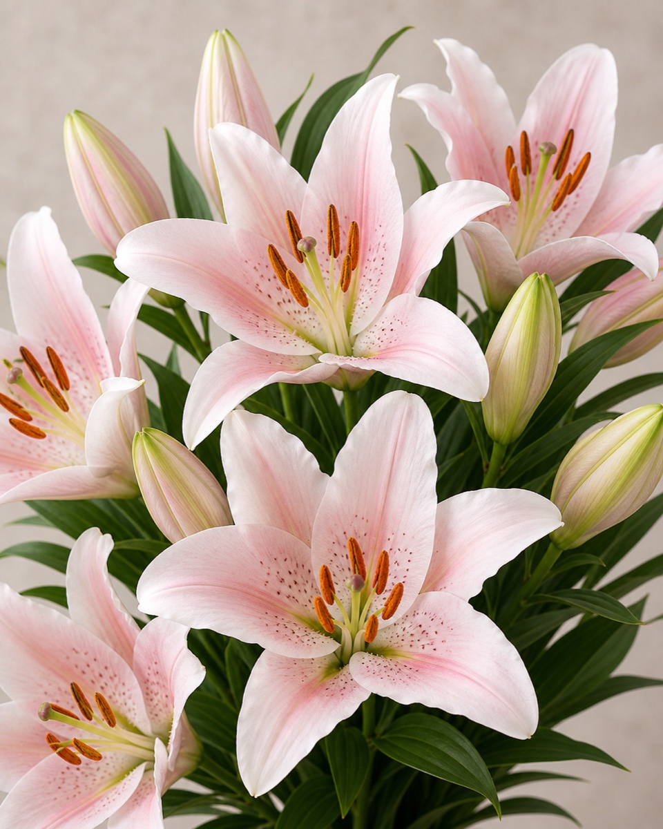 Blush Oriental Lily