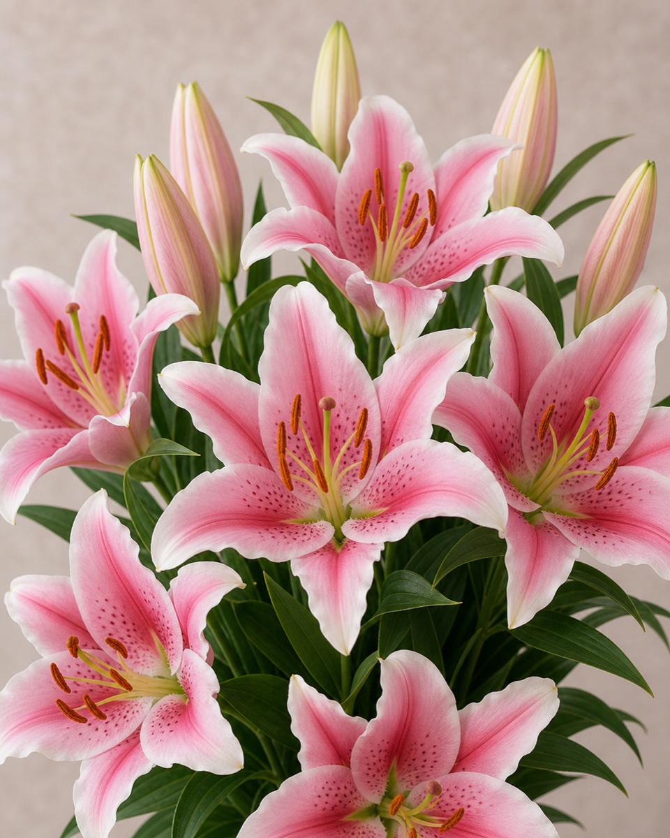 Pink Oriental Lily