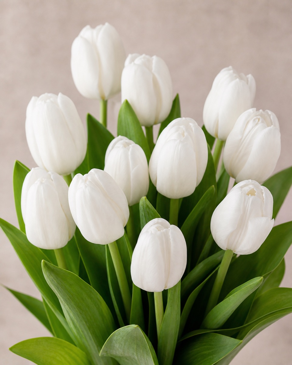 Russian White Tulip